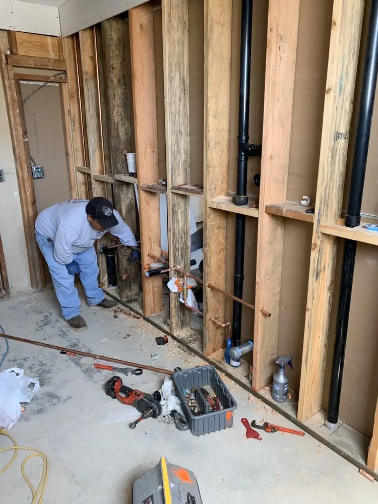 Commercial rough-in plumbing for Gas Line Repair in Trail Lake